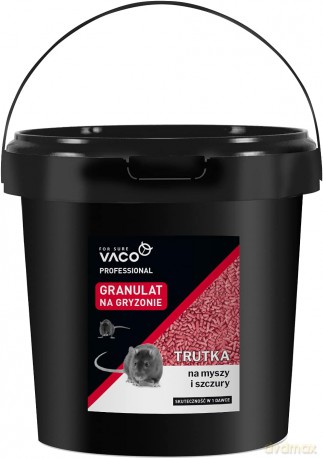 VACO PROFESSIONAL Granulat na szczury i myszy (wiadro) - 5 kg