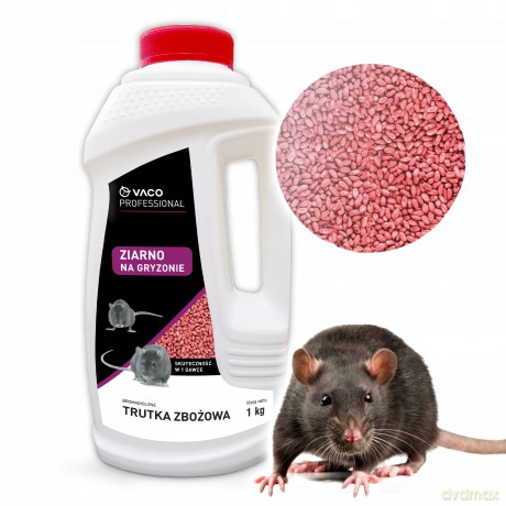 VACO PROFESSIONAL Ziarno na myszy i szczury (słoik) - 1 kg