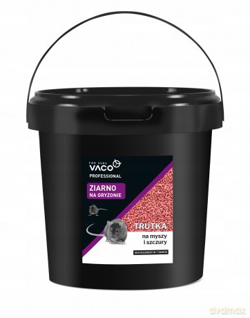 VACO PROFESSIONAL Ziarno na myszy i szczury (wiadro) - 10 kg