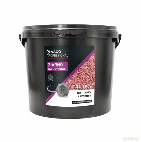 VACO PROFESSIONAL Ziarno na myszy i szczury (wiadro) - 5 kg