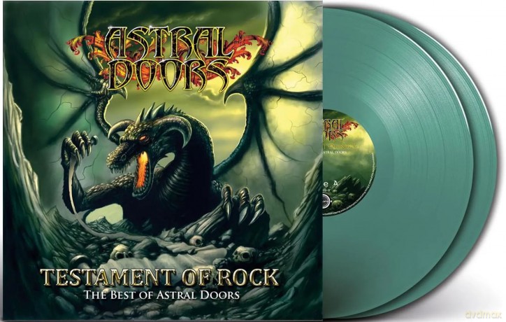 Astral Doors: Testament Of Rock (Green) [2xWinyl]