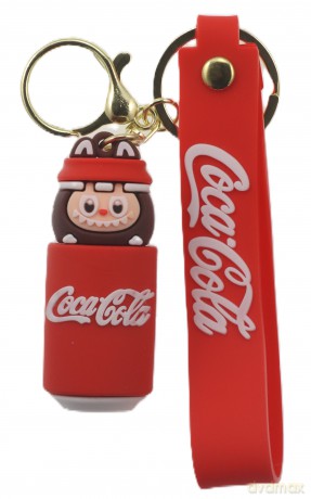 Brelok gumowy z opaską Labu cola