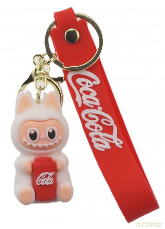 Brelok gumowy z opaską Labu cola
