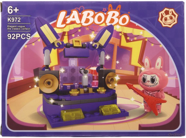 Klocki Labu mix wzorów około 90el 925940