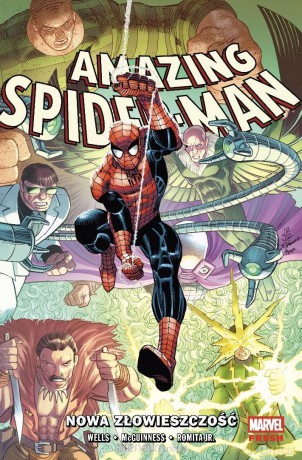 Amazing Spider-Man (Tom 2) Nowa złowieszczość - Zeb Wells, Ed McGuinness, John Romita Jr. [KOMIKS]