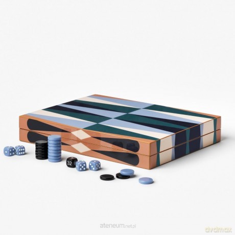Backgammon lakierowany [GRA PLANSZOWA]