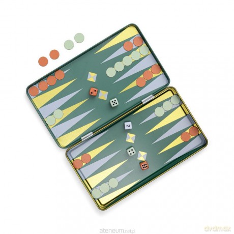 Backgammon podróżny [GRA PLANSZOWA]