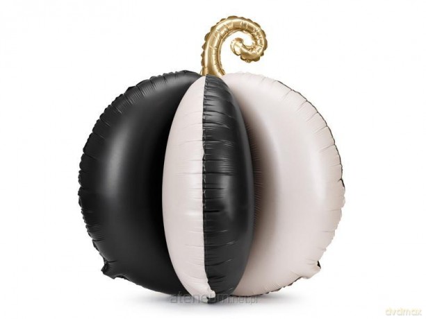Balon stojący foliowy Dynia 3D 58x58cm mix