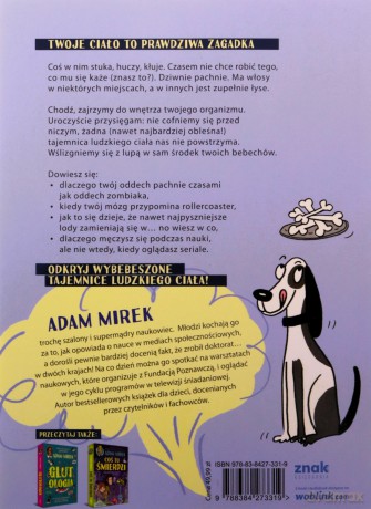 Bebechy, czyli ciało człowieka pod lupą - Adam Mirek [KSIĄŻKA]
