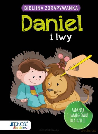 Biblijna zdrapywanka. Daniel i lwy - Jacob Vium-Olesen [KSIĄŻKA]