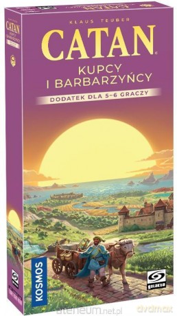 Catan: Kupcy i Barbarzyńcy 5/6 graczy GALAKTA [GRA PLANSZOWA]