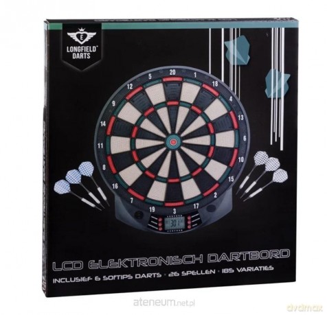 Dart elektroniczny z rzutkami 6szt