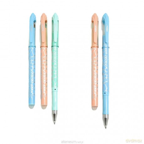 Długopis ścieralny Flexi Abra Pastel 3szt +2gratis