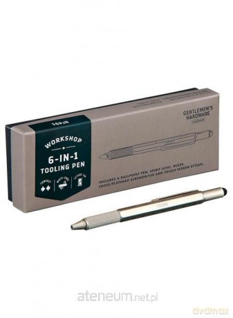 Długopis wielofunkcyjny Multitool 6w1