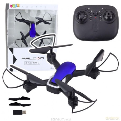 Dron sześcioosiowy żyroskop światło LED obrót 360