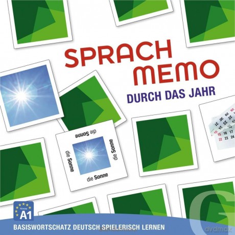 Durch das Jahr Sprachspiel - gra memory