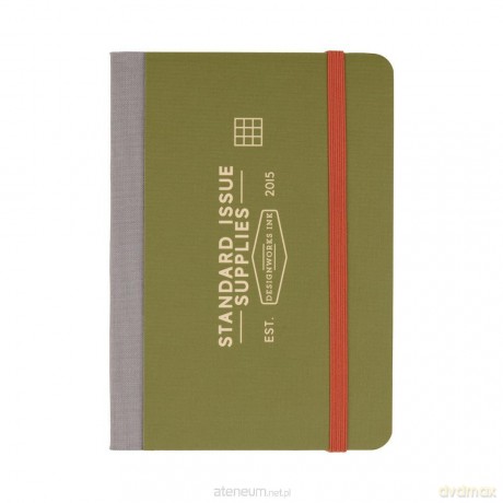 Dziennik kieszonkowy Standard Issue Army Green
