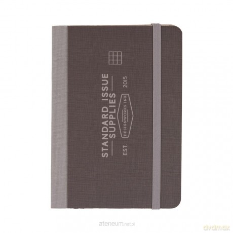 Dziennik kieszonkowy Standard Issue Black