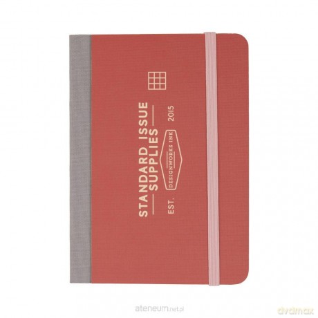 Dziennik kieszonkowy Standard Issue Rosewood+Blush
