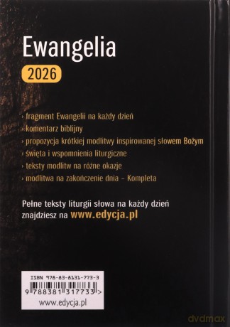 Ewangelia 2026 - mały format - Jerzy Jastrzębski [KSIĄŻKA]