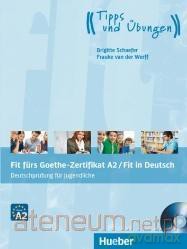 Fit furs Zertifikat A2 Fit in Deutsch + - Brigitte Schaefer, Frauke van der Werff [KSIĄŻKA]