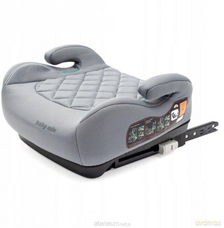 Fotelik samochodowy Hero Plus Isofix I-Size szary [KSIĄŻKA]