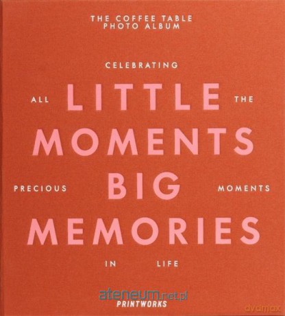 Fotoalbum - Little Moments Big Memories, Orange