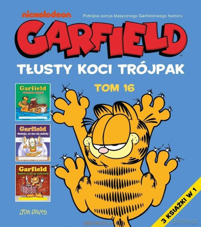 Garfield (Tom 16) Tłusty koci trójpak - Jim Davis [KOMIKS]