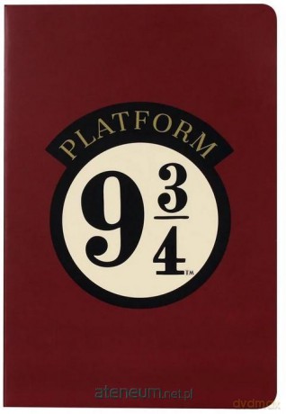 Harry Potter Notatnik A5 linia Peron 9 i 3/4