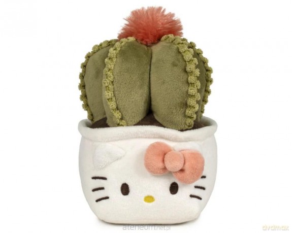 Hello Kitty - plusz Doniczka kaktus 20cm