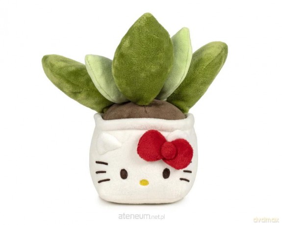 Hello Kitty - plusz Doniczka liście 20cm