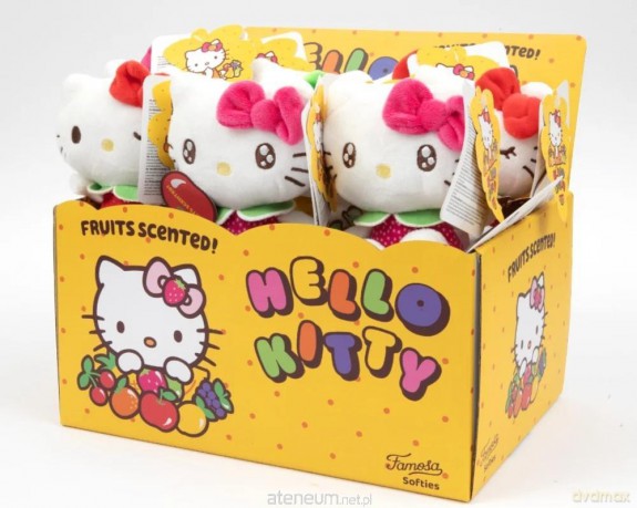 Hello Kitty Macedonia - plusz pachnący Arbuz