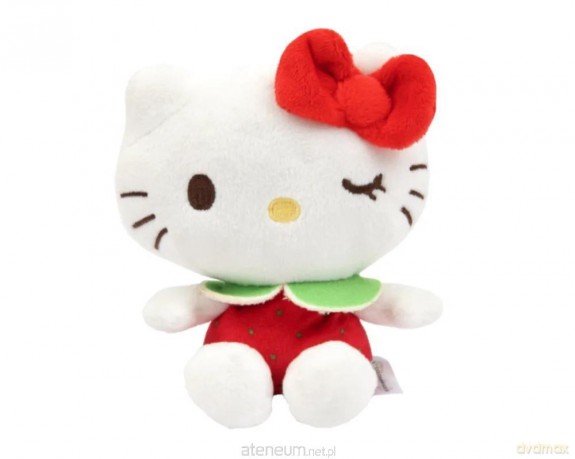 Hello Kitty Macedonia - plusz pachnący Truskawka