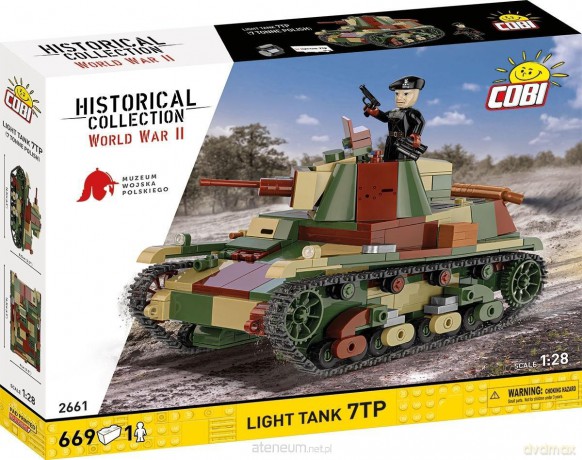 Historical Collection Czołg lekki 7TP [KLOCKI]