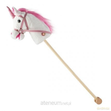 Hobby Horse jednorożec dźwięk i kółka Nia biały