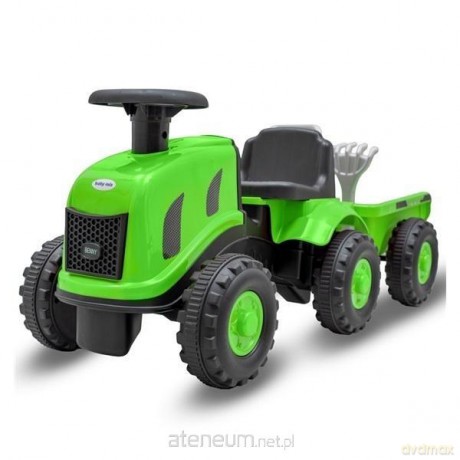 Jeździdełko traktor z przyczepą Benny zielony