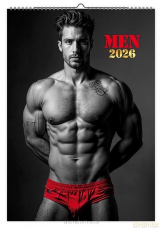 Kalendarz 2026 A2 ścienny jednostronny men [KALENDARZ]