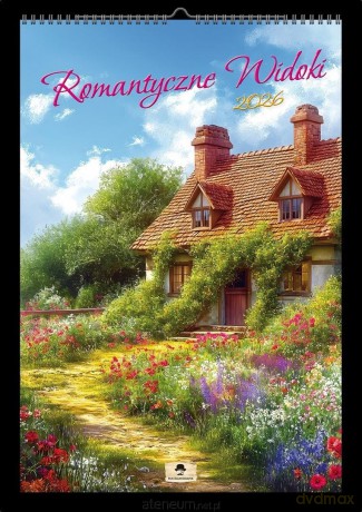 Kalendarz 2026 A3 ścienny romantyczne widoki [KALENDARZ]