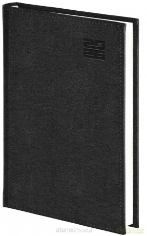 Kalendarz 2026 A5 tygod. notes Aluminium czarny [KALENDARZ]