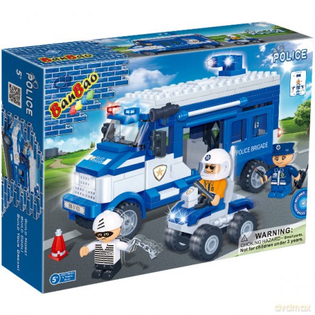 Banbao Policja Mobilna Jed. Policji [KLOCKI]
