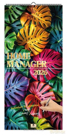 Kalendarz 2026 paskowy szeroki home manager [KALENDARZ]