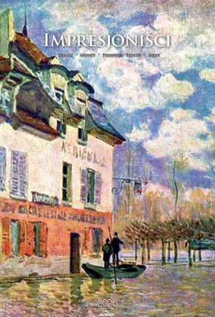 Kalendarz 2026 ścienny A3 Impresjoniści [KALENDARZ]