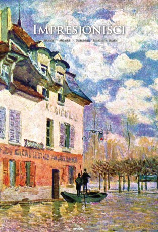 Kalendarz 2026 ścienny A3 Impresjoniści [KALENDARZ]