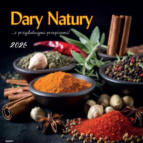 Kalendarz 2026 ścienny albumowy 30x30cm Dary... [KALENDARZ]