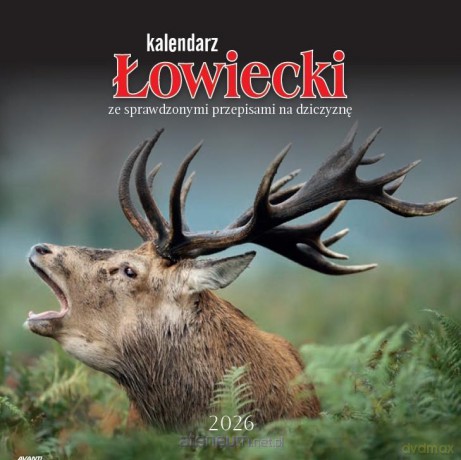 Kalendarz 2026 ścienny albumowy 30x30cm Łowiecki [KALENDARZ]