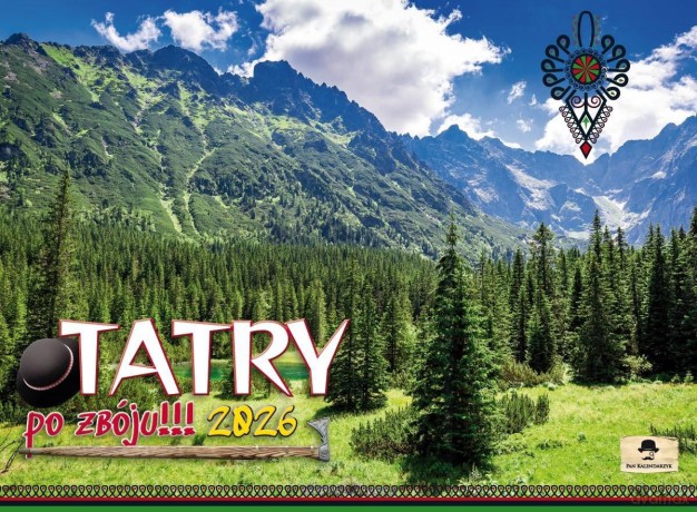 Kalendarz 2026 ścienny albumowy tatry po zbóju [KALENDARZ]