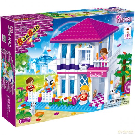 Banbao Wesele Domek Letniskowy 425 El. [KLOCKI]