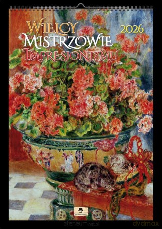 Kalendarz 2026 ścienny mistrzowie impresjonizmu [KALENDARZ]