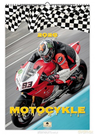 Kalendarz 2026 ścienny motocykle [KALENDARZ]