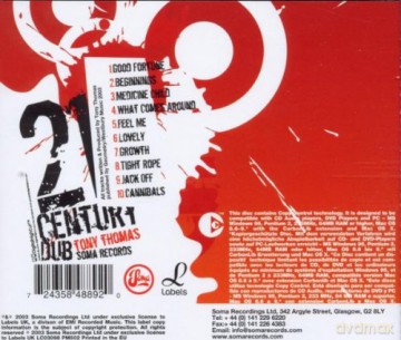 Tony Thomas: 21st Century Dub [CD]